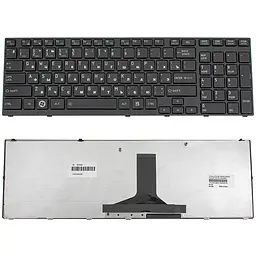 Клавіатура для ноутбука TOSHIBA (P750, P755, P770, P775) rus, black