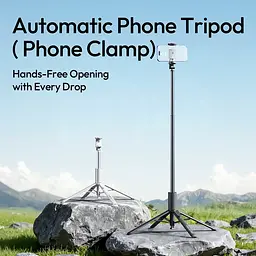 Селфі-монопод Ulanzi Ulanzi MT86 Automatic Phone Tripod(Phone Clamp,Black) (S023) - мініатюра 5
