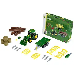Іграшковий трактор Klein John Deere з причепом (3906) - мініатюра 2