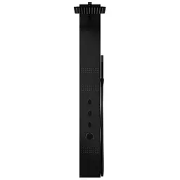 Душова панель Corsan Neo black S060MBL, Чорний матовий - мініатюра 5
