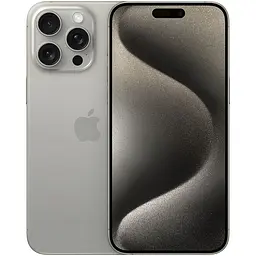 Смартфон Apple iPhone 15 Pro Max 256GB Natural TitaniumModel A3106 (Grade A) Seller Refurbished