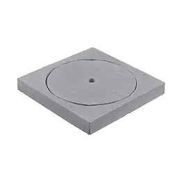 Кришка скіммера Pierra 26.5х26.5х3.5см, Rustique bulle, тон Gris 310792