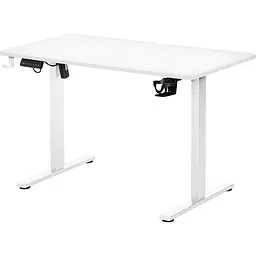 Комп'ютерний ігровий стіл Mealux PowerDesk Lite White (EVO-201 Lite W/W) [111797]
