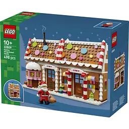 Конструктор LEGO Iconic Святковий пряниковий будиночок 498 ел. (40809) - мініатюра 4