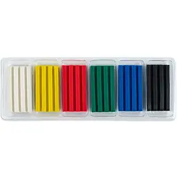 Пластилін восковий, 6 кольорів, 120 г Kuromi HK24-081 Kite - мініатюра 2