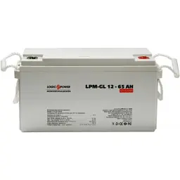 Батарея до ДБЖ LogicPower LPM-GL 12В 65Ач (3869) - мініатюра 2
