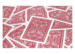 Карти гральні Fournier 2818 100% Plastic Jumbo Index (red blue) (PC_F2818PJI) - мініатюра 8