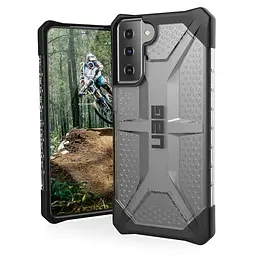 Чохол оригінальний протиударний UAG Plasma Original (212823114343) для Samsung Galaxy S21 Plus (6.7") Ice - мініатюра 10