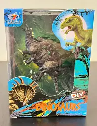 Фігурка динозавра Стегозавр коричнево-зелений Dino Toys 56740 - мініатюра 3