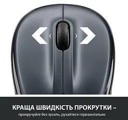 Мишка Logitech M325s Wireless Dark Silver (910-006812) - мініатюра 4