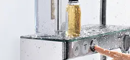 Душова система Hansgrohe Raindance Select E 300 3Jet з термостатом ShowerTablet хром/білий 27127400, Хром - мініатюра 2