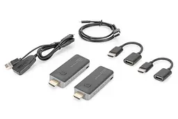 Digitus Система для презентацій Click & Present Mini - Wireless Collaboration System HDMI, 1xTX, 1xRX - мініатюра 4