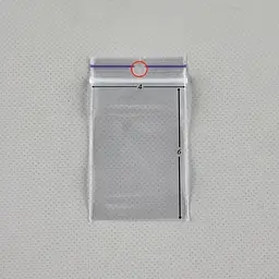 Пакети Zip-Lock прозорі 4x6 см, 100 шт, з отвором для підвішування, поліетиленові пакети із застібкою - мініатюра 2