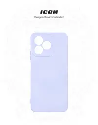 Чехол ArmorStandart ICON для Realme C51 / C53 / Note 50 Camera cover Lavender (ARM71025) - мініатюра 3