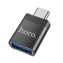 Переходник HOCO Type-C to USB female adapter UA17 4A, USB3.0 OTG - мініатюра 3