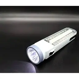 Ліхтар LED GH gh-6661 аварійний підвісний туристичний на акумуляторі 1200 mAh з сонячною батареєю - мініатюра 2