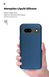Чехол ArmorStandart ICON для Google Pixel 8a Blue (ARM77807) - мініатюра 7