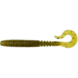 Силікон FishUP Vipo 3.6" #074 - Green Pumpkin Seed (8 шт/уп)