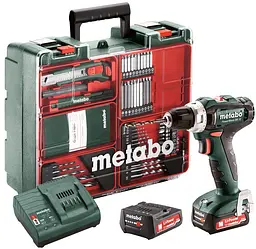 Шурупокрут-дриль акумуляторний PowerMaxx SB 12 Set 12В Metabo teh0025214 - мініатюра 2