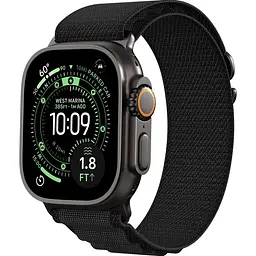 Ремінець Dux Ducis GS Series with Black Hardware для Apple Watch 44/45/46/49mm Black [165717]