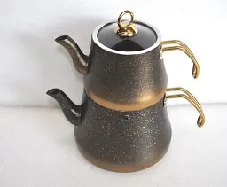 Двоярусний чайник O.M.S. Collection 8200-XL Gold (1,8/3,75 л.) - мініатюра 2