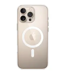 Прозорий чохол Monblan Magnetic Crystal Case with MagSafe Transparent для iPhone 16 Pro - мініатюра 2