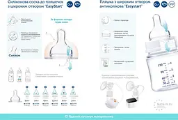 Антиколікова пляшечка Canpol Babies Easystart Кольорові звірята 12+ 240 мл зелений (35/206) - мініатюра 4