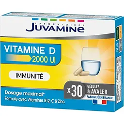 Вітамін D Juvamine 2000 МО 30 капсул
