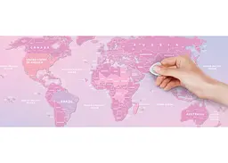 Скретч карта 1DEA.me Travel Map Love World (англ.) (13104) - мініатюра 4