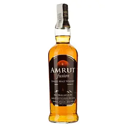 Віскі Amrut Fusion Single Malt Indian Whiskey 50% 0.7 л у тубусі - мініатюра 2