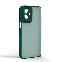 Защитный чехол для Motorola G55 5G, зеленый, ShadeX, противоударный, матовый, панель PC+TPU, защита всего корпуса, амортизация ударов при падении, ArmorStandart (ARM83387) - мініатюра 2