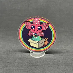 Акрилова колекційна фігурка Чібі Chibi Дивні дива, Дуже дивні справи, Stranger Thing Демогоргона 2 10 см - мініатюра 2