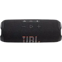 Колонка портативна 2.0 JBL Flip 7, Black, 30 Bт, Bluetooth, живлення від аккумулятора, 4800 mAh, IPX7 водонепроникна (JBLFLIP7BLK) - мініатюра 6