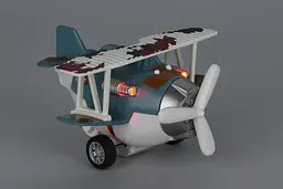 Літак Same Toy Aircraft, зі світлом та музикою, синій (SY8015Ut-4) - мініатюра 3