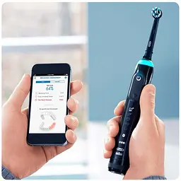Електрична зубна щітка Oral-B Special Edition Genius X Black, чорний - мініатюра 9