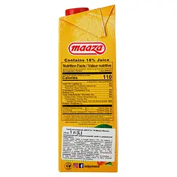 Напій соковий Maaza Манго негазований 1 л (896939) - мініатюра 2