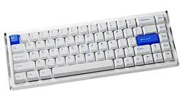 Клавіатура DAREU COOL 68 (8000 Hz / Rapid Trigger) White Blue (KB-COOL68-OBL) - мініатюра 2