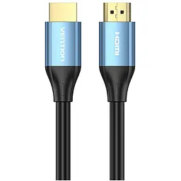 Кабель Vention HDMI M - M,10.0 м V2.0 4K 60Гц Aluminum Alloy Blue - мініатюра 2