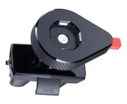 Автотримач для телефону затискач SpeedLock (Кріпленя Подвійне) Чорний (QL-03)