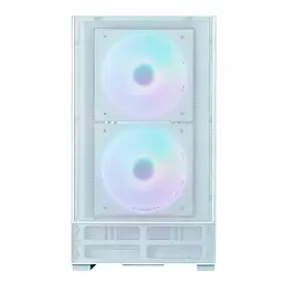 Корпус Zalman P30 AIR без БП 1xUSB3.0 1xUSBType-C 3x140мм ARGB VGA 392мм LCS ready TG Side Panel mATX білий - мініатюра 3