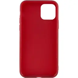 Силіконовий чохол Candy для Apple iPhone 11 6.1" Бордовий - мініатюра 2