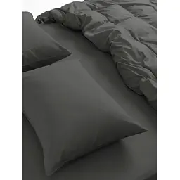 Підковдра Good-Dream сатин на блискавці 200 x 220 см Grey (GDSGDC200220) - мініатюра 3