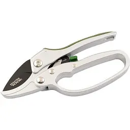 Секатор садовий Mastertool 185 x 15 мм храповий механізм 14-6118