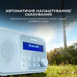 Радіоприймач Sharp DR-P420 Blue - мініатюра 11
