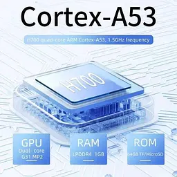 Портативна ігрова консоль Anbernic RG 40XXV 64GB Прозорий чорний - мініатюра 6