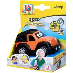 Машинка іграшкова Bb JuniorJeep помаранчева (16-85121 orange) - мініатюра 4