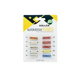 Запобіжник Zollex 5А 7.5а 10А 15А 20А 25А 30А VAZ 12005