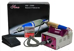 Машинка для манікюру та педикюру фрезер Beauty nail NN 25000 - мініатюра 10
