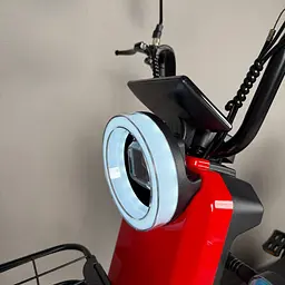 Електровелосипед EVOBIKE Nova S 500W 48V 12Ah з 2 сидіннями, корзиною та поворотниками, простий і надійний, для міста і села, червоного кольору - мініатюра 5