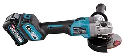 Шліфмашина кутова акумуляторна Makita GA023GZ (125 мм, 3000-8500 об/хв, BL, AFT, AWS, XGT, без акумуляторів та зарядного пристрою) - мініатюра 4
